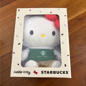 Brand New In Box - Starbucks x Hello Kitty Plush